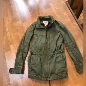 Madewell Olive Green Utility Jacket